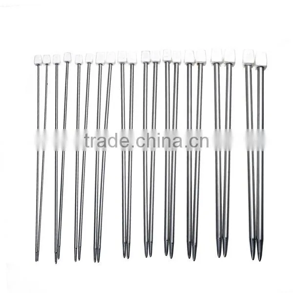 Stainless Steel Single Pointed Knitting Needles At Random 36.0cm