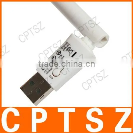 150Mbps Mini WIFI Wireless USB LAN Adapter 150M 802.11n / g / b Wi fi Network Card for PC TV with Antenna Computer Accessories