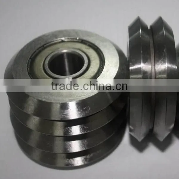 W0 W groove guide roller bearing