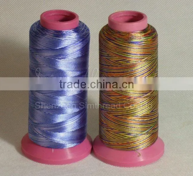 120D/2 5000M Variegated Polyester Thread