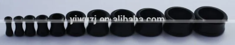 2014 Round Ear Plugs Fack ear Tunnel Acrylic tapers body piercing jewelry