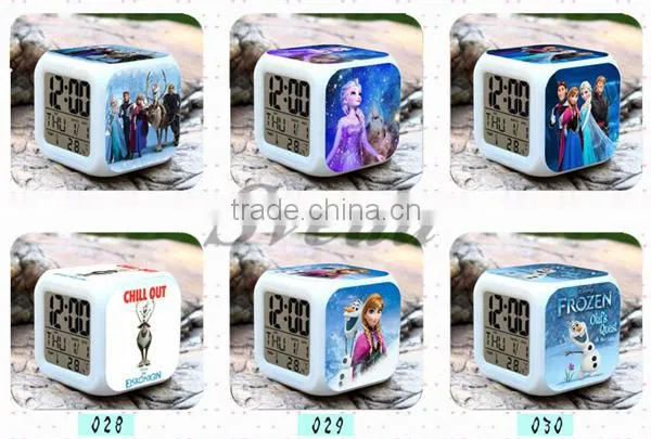2015 Calendar LED Digital Clock Desktop Alarm Clock carpet alarm clock