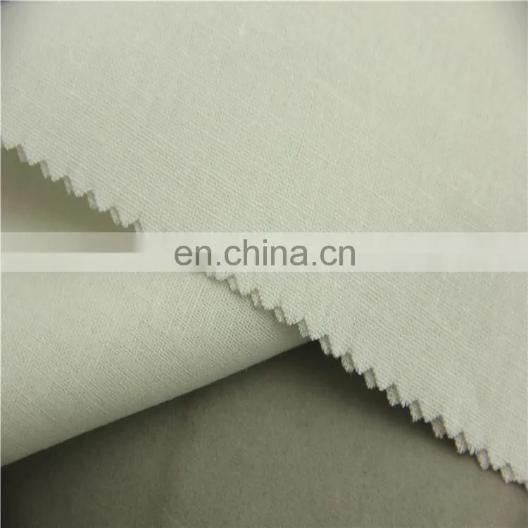 55%linen 45%cotton dyed cotton linen fabric
