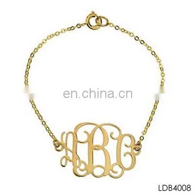 Rivet mix with skull betrayer silver and gold imitation bracelet