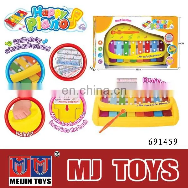 2014 toy piano xylophone music notes PLASTIC musical instrument xylophone
