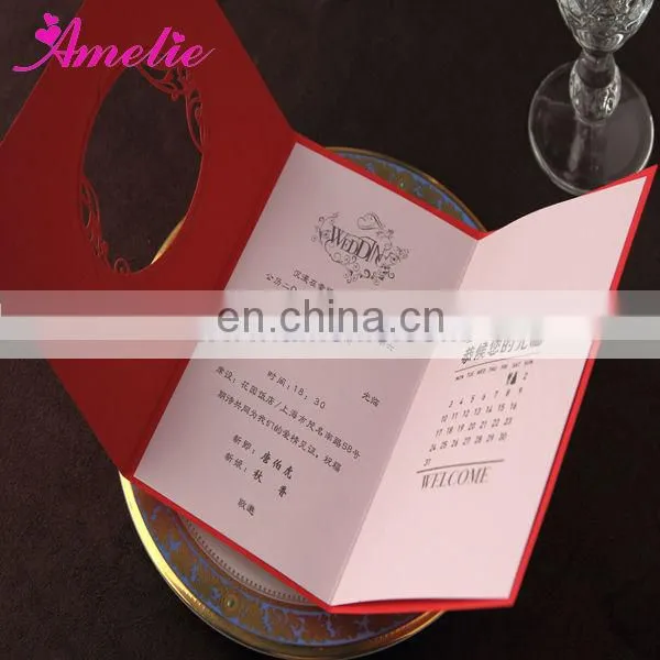 ACW2018 Red Color With Envelope Paper with Matching Envelopes