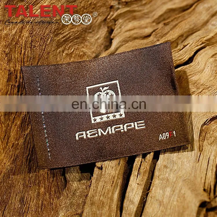 High Quality Custom Logo sew on name labels for clothing with good price