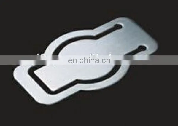 High quality promotional metal bookmark