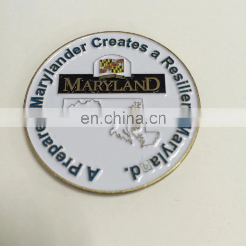 Anniversary coins antique bronze plated personalized design of the school