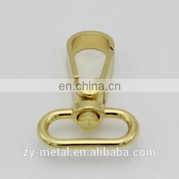 Hardware golden lock metal bag buckle,metal buckles for backpacks