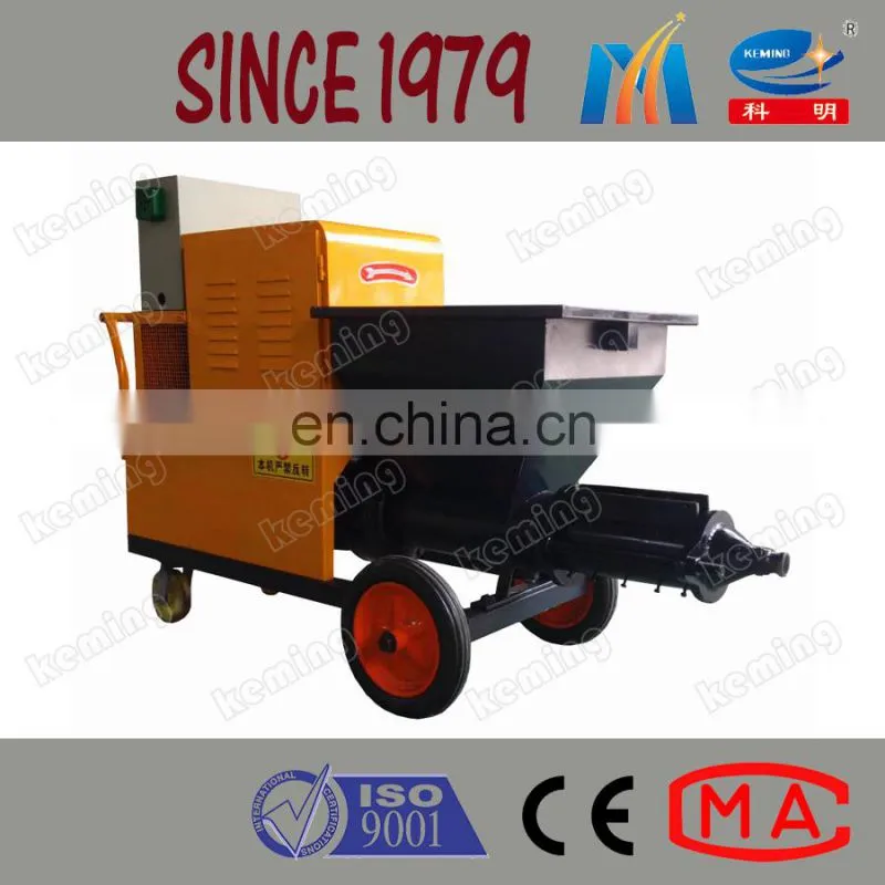 Wall mortar plastering machine for sale
