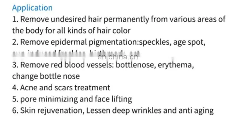 New style 3 in 1 laser hair removal device DPL/OPT laser machine + picosecond laser + RF skin tighten