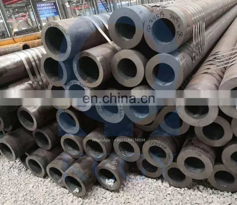 EN10216 16Mo3 (1.5415) seamless steel tube for the pipelines of boiler industry.