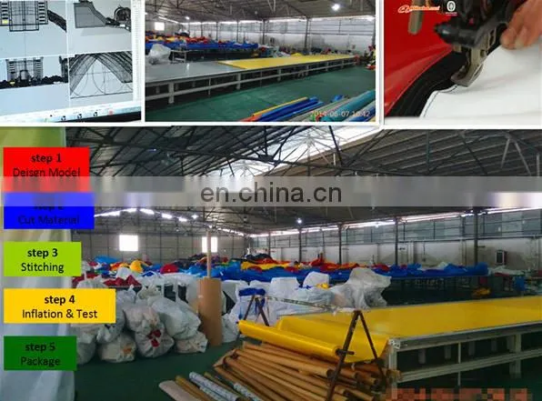 Best selling commercial large inflatable water slides for sale / large inflatable dry slide