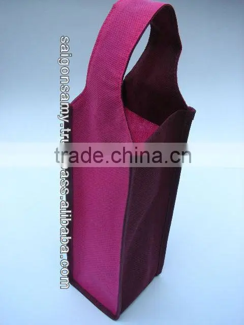 Non woven promotinal wine bag