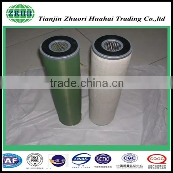 Resistance to high temperature corrosion of efficient coalescing filter