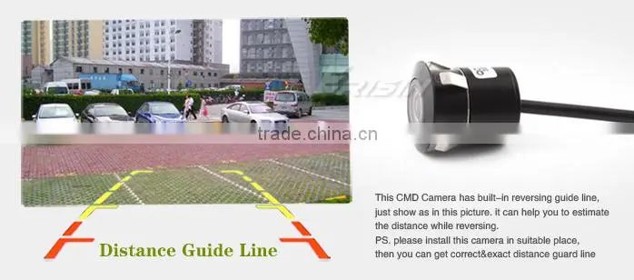 Erisin ES588 16.5mm Mini Car Color CMD Rear View Camera