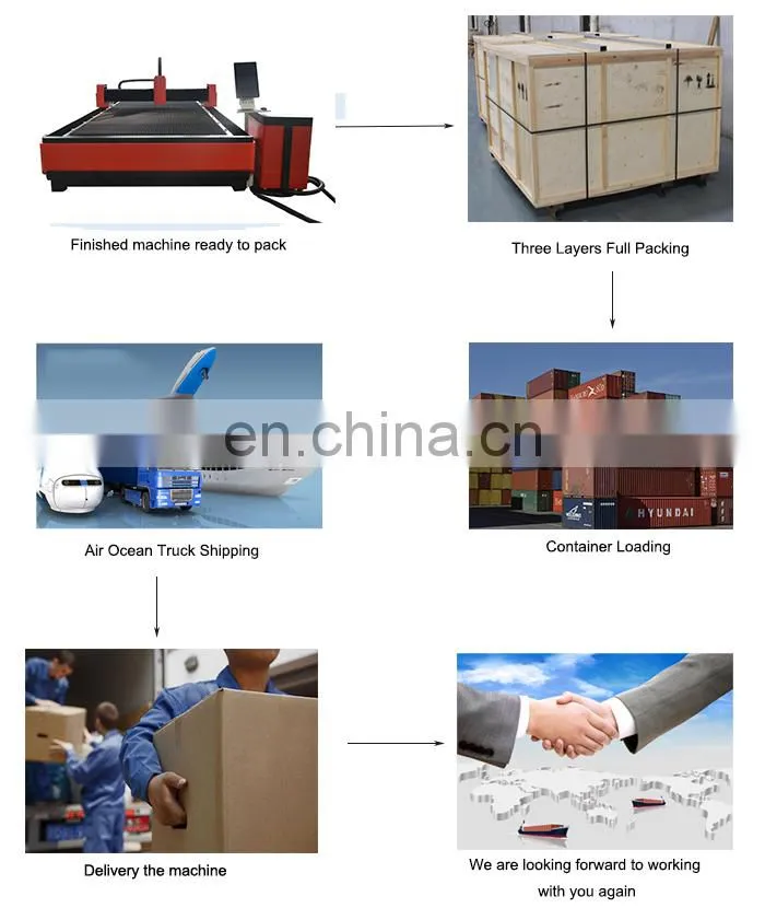 TPF-2060 1000W CNC Fiber laser metal sheet cutting machine laser power high efficient