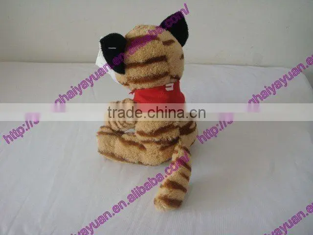 cute small plush dog toy/sitting dog stuffed toy