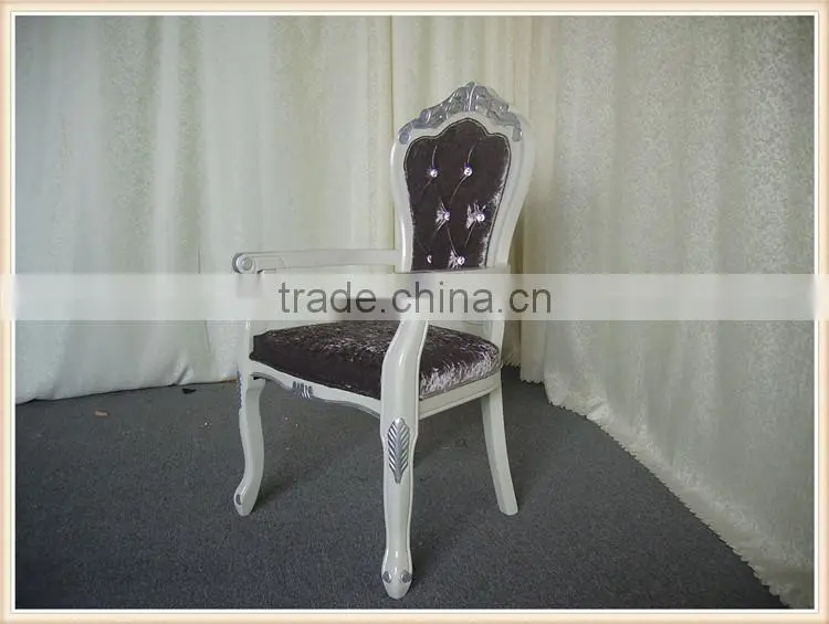 wood legs dining arm chair/restarant chair/cafes chair