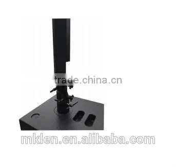 Speaker combination of 12 SUB and 12x 2.5''full-range column loudspeaker