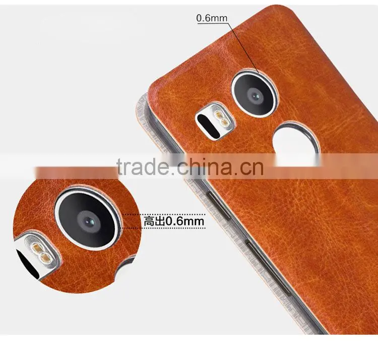 MOFi Brand PU Leather Phone Cases Cover for LG Nexus 5X, google Nexus 8, Flip Style Phone Cases