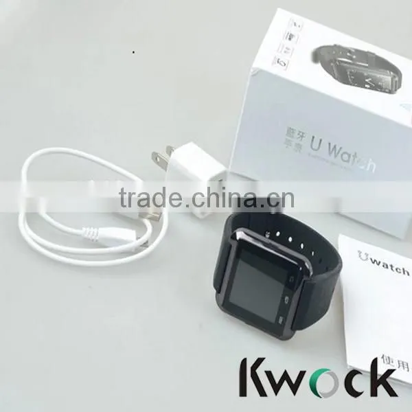 Black / White Display Color and Rotatable Design Gms bluetooth watch phone