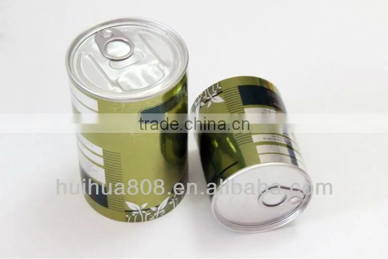 550ml Clear plastc PET can for red dates