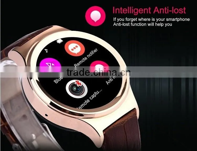 Hot selling touch screen smart watch phone android with sim card