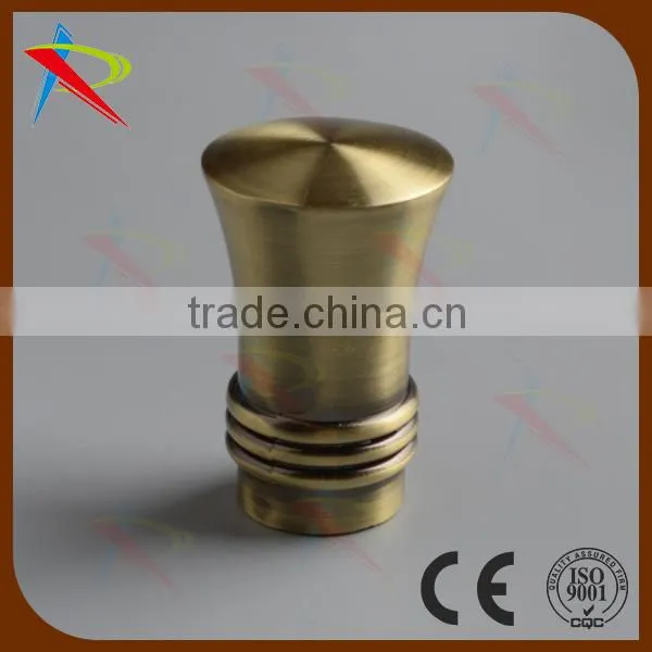 Best seller antique brass curtain finials wholesale