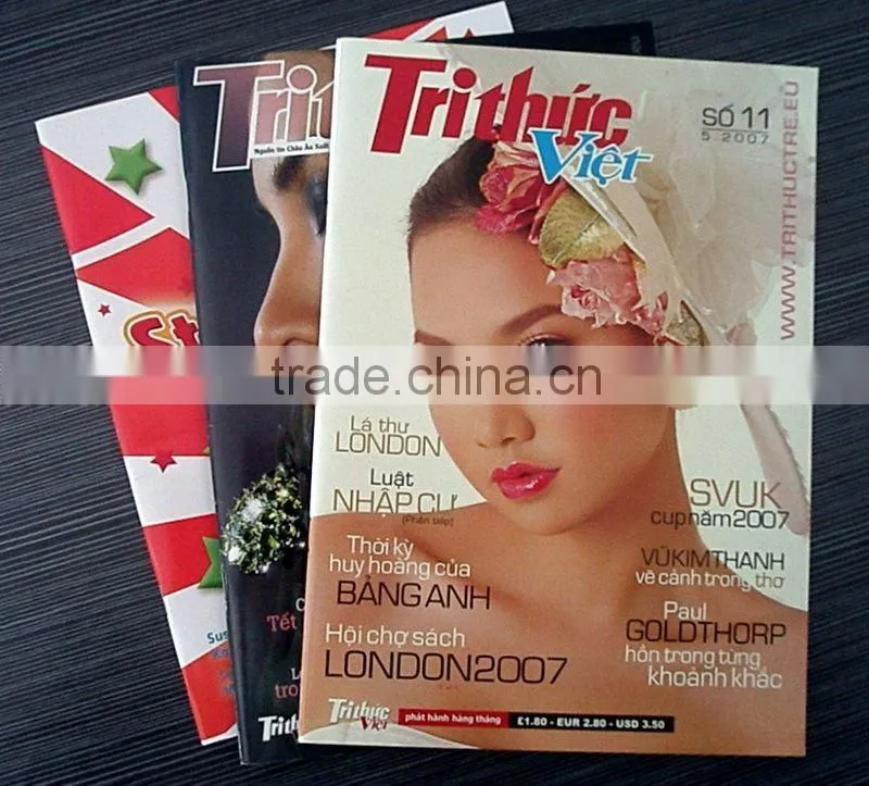 Fashion Magazine Printing Service