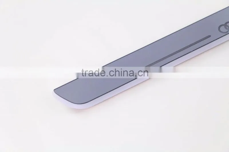 Hot sellers for A.U.D.I A3 S3 LED moving door scuff sills plate light for AUDI Auto accessories LED Sill plate light