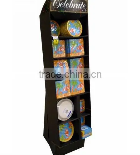 full color printing cardboard display stand