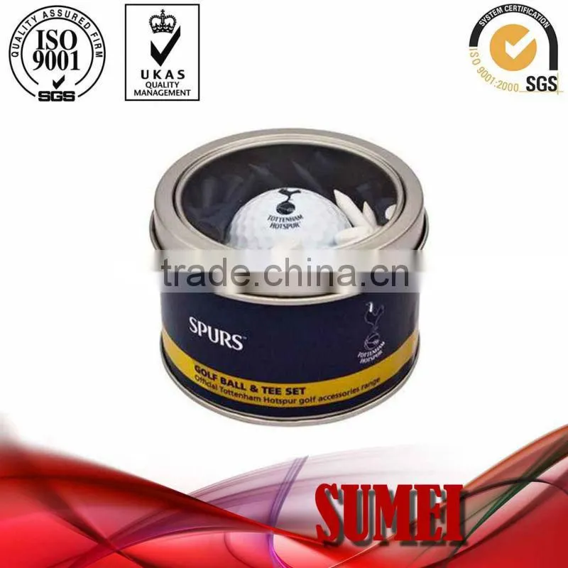 round candle tin box
