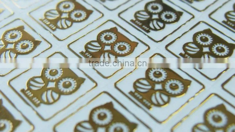 Factory custom Nickel Sticker Electroforming logo