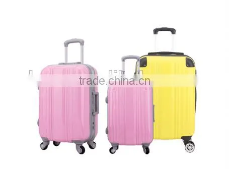 beautiful eminent women and girls travel and hotel trolley suitcase