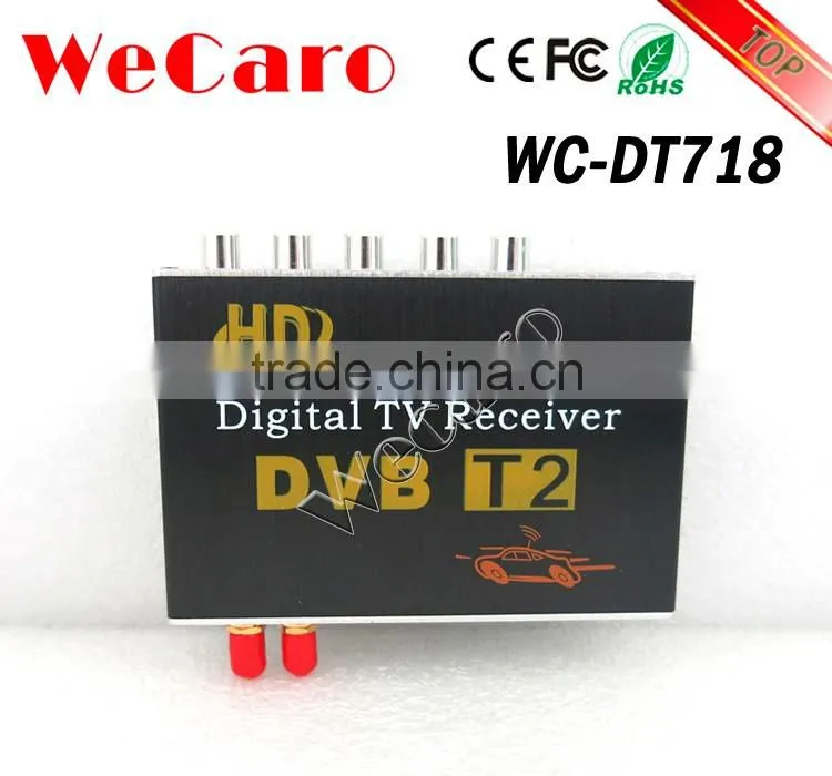 Wecaro WC-DT718 car dvb t2 digital tv receiver for Thailand