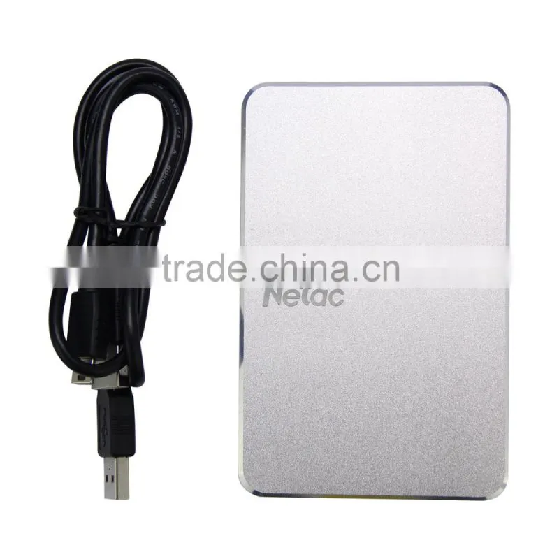 Netac silver new product 500gb external hard disk