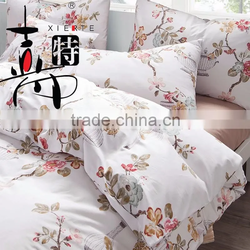 Modern floral printed cotton bedding sets all sizes