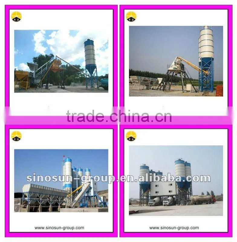 HZS35 Concrete Batching Plant,Stationary Concrete Plant For Sale