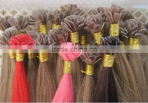 Brazilian Hair Extension, U Tip Prebonded Hair Extension