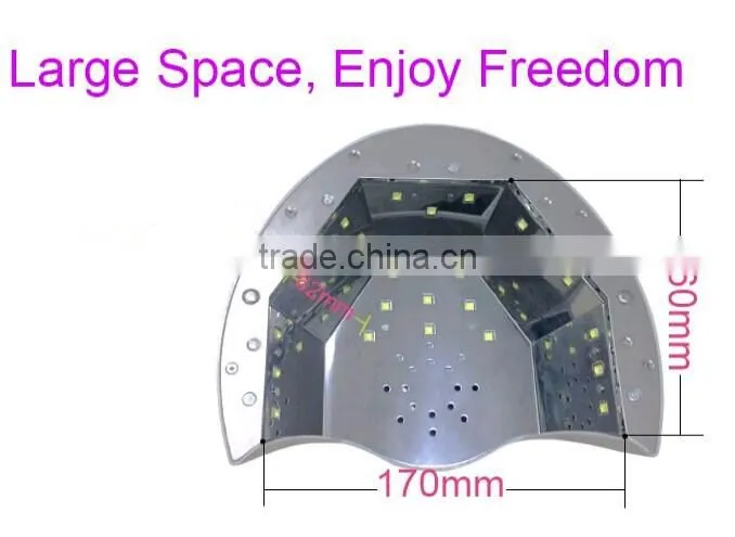 New CCFL 42W portable gel UV LED nail lamp for hands and feet