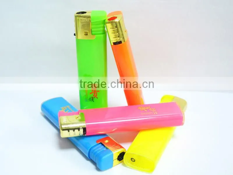 Wholesale cheap price custom logo printed electric gas refill valve windproof cigar lighter