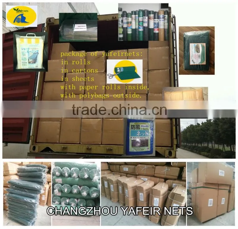 100% new hdpe green safety net in 270gsm 250gsm 200gsm 150gsm