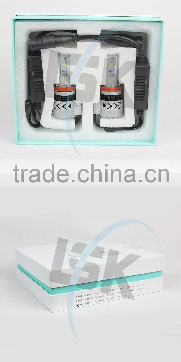 Wholesale price H13 led car light high lumen 6000LM 40W car led headlight