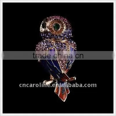 2012 New Design Vintage Diamond Animal Brooch