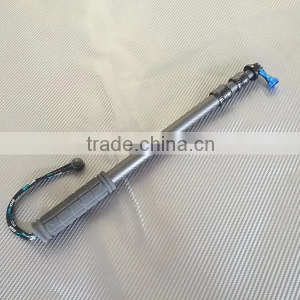 Telescopic Handheld Selfie Stick, carbon fiber selfie stick