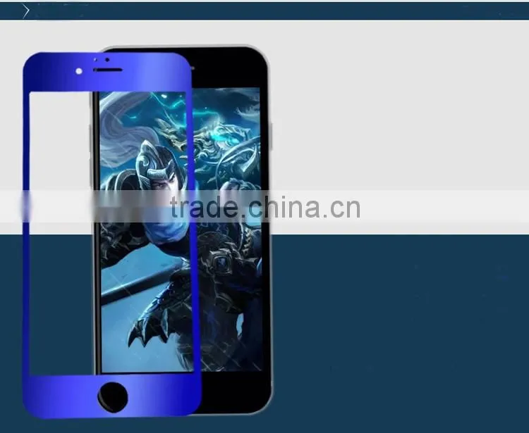Christmas promotion Colorful electroplating for iphone 6 mirror screen protector
