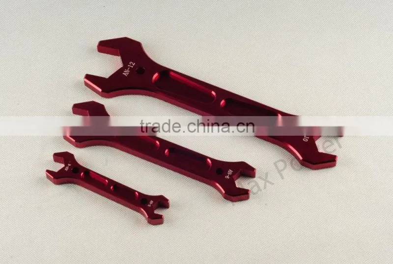 double-headed wrench open end wrench aluminum fittings wrench High quality aluminum alloy