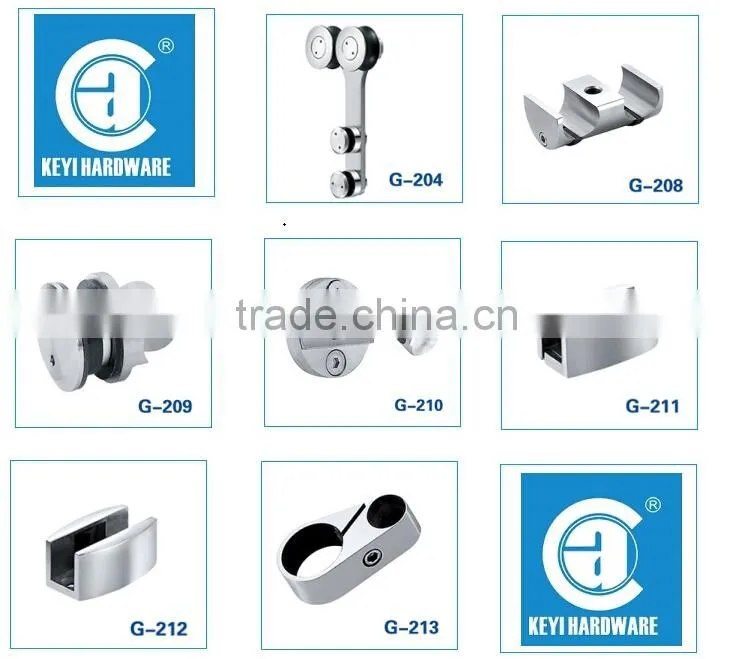 High quality Stainless steel glass hanging wheel /sliding door fitting (G-201)